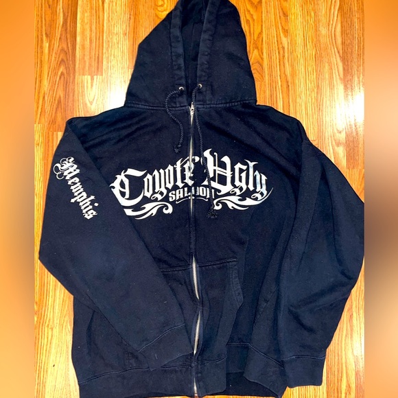 coyote ugly Other - Black Zip-Up Hoodie